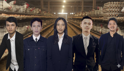 Mahasiswa UNY kembangkan inovasi produksi telur omega-3 dan ayam DOC berbasis smart farming. Foto: Dok. UNY