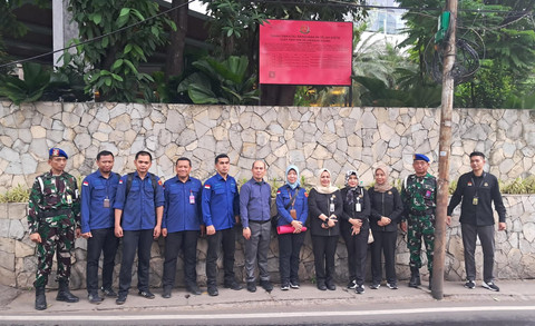 Kejagung menyita hotel di kawasan Setiabudi, Jakarta Selatan, terkait kasus korupsi Sritex. Foto: Dok Kejagung RI