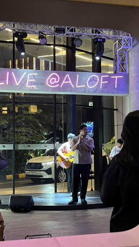 Nadhif Basalamah salah satu penyanyi yang akan tampil di acara "Live At Aloft Amplified". Foto: Gitario Vista Inasis/kumparan