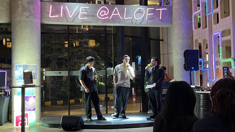 Nadhif Basalamah salah satu penyanyi yang akan tampil di acara "Live At Aloft Amplified". Foto: Gitario Vista Inasis/kumparan