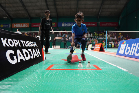 Rangkaian Festival SenengMinton 2025 digelar di GOR Djarum Magelang pada Kamis (11/12). Foto: Dok. PB Djarum