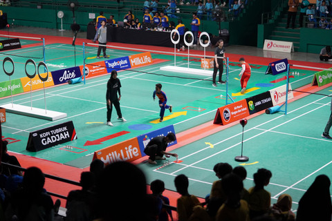 Rangkaian Festival SenengMinton 2025 digelar di GOR Djarum Magelang pada Kamis (11/12). Foto: Dok. PB Djarum