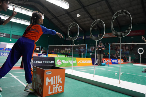 Rangkaian Festival SenengMinton 2025 digelar di GOR Djarum Magelang pada Kamis (11/12). Foto: Dok. PB Djarum