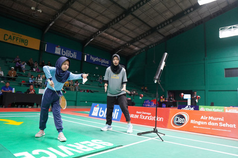 Rangkaian Festival SenengMinton 2025 digelar di GOR Djarum Magelang pada Kamis (11/12). Foto: Dok. PB Djarum