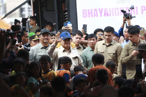 Kunjungan Presiden Prabowo dan Mensos Gus Ipul ke Aceh Tamiang, Aceh, Jumat (12/12/2025). Foto: Dok. Kemensos