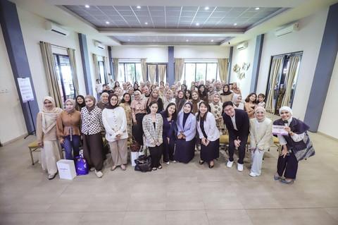 Keseruan kumparanMOM Mom's Meet Up bersama Nestle, Rabu (10/12/2025). Foto: Dok. kumparan