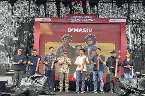 Suasana pembukaan Daihatsu Kumpul Sahabat Bitung 2025, Sulawesi Utara, Sabtu (13/12/2025).  Foto: Sena Pratama/kumparan