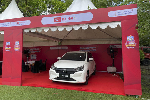 Suasana pembukaan Daihatsu Kumpul Sahabat Bitung 2025, Sulawesi Utara, Sabtu (13/12/2025).  Foto: Sena Pratama/kumparan