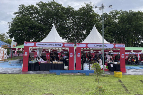 Suasana pembukaan Daihatsu Kumpul Sahabat Bitung 2025, Sulawesi Utara, Sabtu (13/12/2025).  Foto: Sena Pratama/kumparan