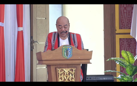 Ketua Panitia Seminar Percepatan Pembentukan Daerah Otonomi Baru Provinsi Kapuas Raya, Kartiyus. Foto: Dok. Istimewa