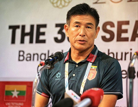 Yuki Tatsuro, pelatih Timnas Wanita Myanmar. Foto: Myanmar Football Federation