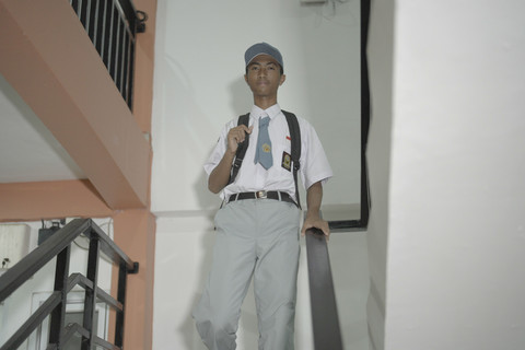 Udin, Siswa Asal Banjar Baru Kalimantan Selatan, Sempat Putus sekolah, kini punya harapan masa depan bersama Sekolah Rakyat. Foto: Kemensos RI