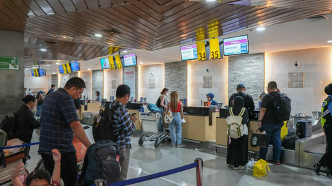 Suasana Bandara I Gusti Ngurah Rai Bali. Foto: Humas Bandara I  Gusti Ngurah Rai Bali