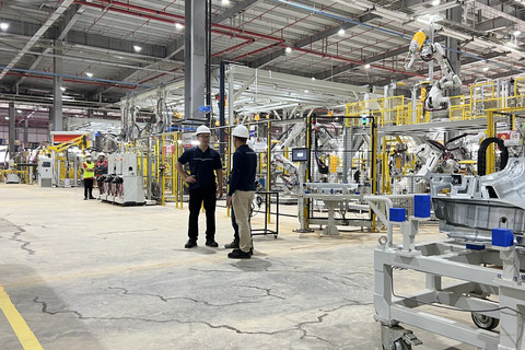 VinFast resmikan fasilitas produksi mobil listrik di Subang Jawa Barat, Senin (15/12/2025). Foto: Laras Kiranasari/kumparan