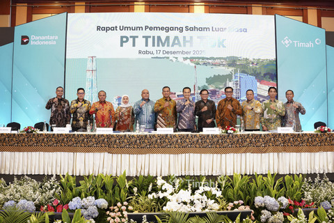 Rapat Umum Pemegang Saham Luar Biasa (RUPSLB) PT Timah (Persero) Tbk (TINS), Rabu (17/12/2025). Foto: Dok. PT Timah