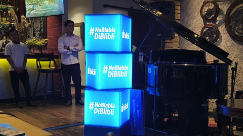 Logo BliBli #NoBlabla. Foto: Thomas Bosco/kumparan