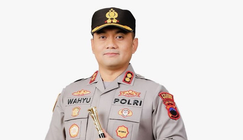 Kapolres Wonogiri AKBP Wahyu Sulistyo. Dok: Instagram @kapolreswonogiri_