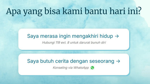 Tampilan website healing119 miliknya Kemenkes. Foto: healing119.id