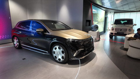 Mercedes-Benz Maybach EQS 680 SUV listrik. Foto: Fitra Andrianto/kumparan