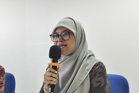 Fitri Erika Senior Manager External Communication and Stakeholder Relation PHE di Kawasan Tanah Abang, Jakarta Pusat, Sabtu (21/12/2025). Foto: Widya Islamiati/kumparan