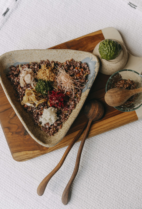 Menu spesial perayaan Natal dan Tahun Baru di restoran Sycro Base bali. Foto: Dok. Sycro Base