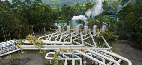 Pembangkit listrik tenaga panas bumi Wayang Windu. Foto: Star Energy Geothermal (SEG). 