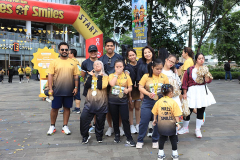 Family Charity Fun Run, Miles of Smiles. Foto: Wilio.