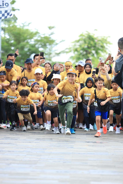 Family Charity Fun Run, Miles of Smiles. Foto: Wilio.
