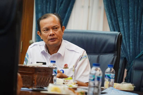 Kepala BMKG Teuku Faisal Fathani di Kantor Sekretariat Kabinet, Jakarta, Senin (22/12/2025). Foto: Instagram/ @sekretariat.kabinet