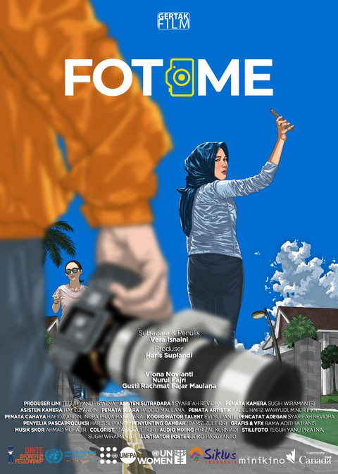 Poster film Fotome. Foto: UNiTE Short Film Fellowship