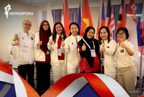 Tim catur putri Indonesia. Foto: Instagram @kemenpora