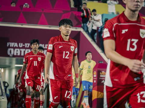 Eizar Tanjung saat bermain untuk Timnas Indonesia U-17. Foto: Dok. PSSI