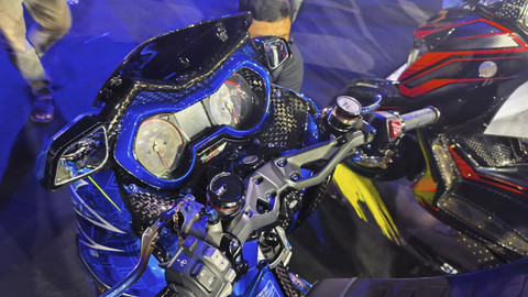 Modifikasi Yamaha XMAX yang sabet gelar CustoMAXI 2025. Foto: Sena Pratama/kumparan