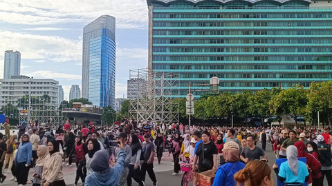 Suasana CFD di akhir tahun 2025, Minggu (28/12/2025). Foto: Zamachsyari/kumparan