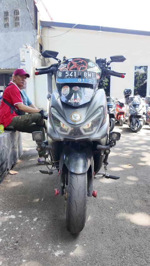 Motor listrik Polytron Fox R dengan odometer mencapai 93 ribu kilometer. Foto: Fitra Andrianto/kumparan