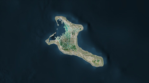 Pulau Kiritimati di Kiribati. Foto: zelvan/Shutterstock