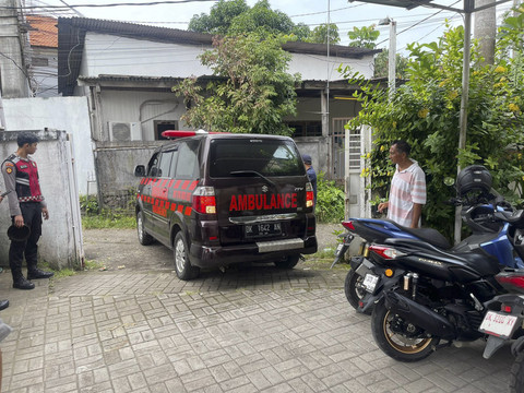Lokasi WN Rusia berinisial VG bunuh diri, di Jalan Muding Indah, Desa Kerobokan Kaja, Kecamatan Kuta Utara, Kabupaten Badung, Bali, pada Kamis (1/1/2025). Foto: Dok. Polres Badung