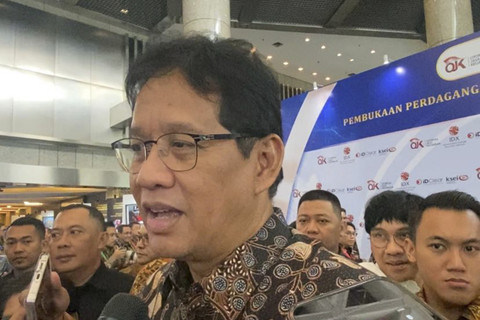 Menteri Keuangan Purbaya Yudhi Sadewa, usai acara pembukaan perdagangan BEI tahun 2026 di Gedung BEI, Jakarta, Jumat (2/1/2026).  Foto: Muhammad Fhandra Hardiyon/kumparan