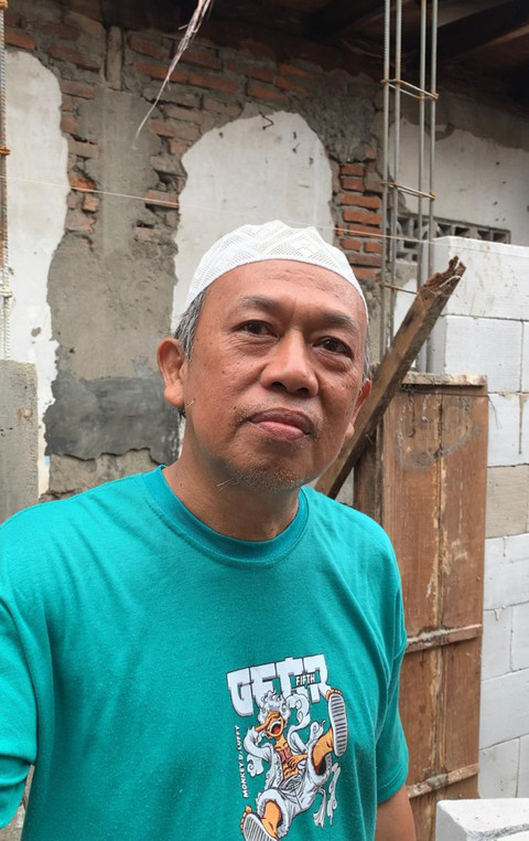 Adik bungsu Diding Boneng, Zainal Wahyudin. Foto: Vincentius Mario/kumparan