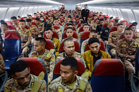 1.138 Praja IPDN Dikirim ke Aceh Tamiang. Foto: Dok. Bakom RI