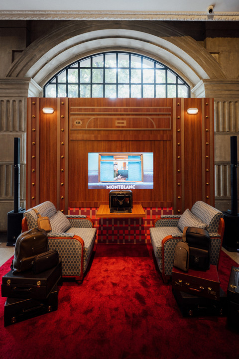 Interior desain Montblanc Voyage of Panorama. Foto: dok. Montblanc Indonesia