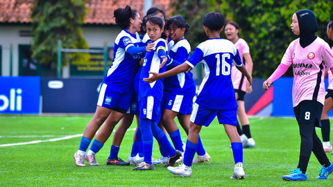 Pertandingan Hydroplus Soccer League U-18. Foto: Hydroplus Soccer League