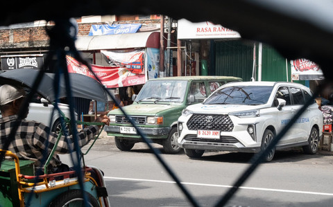 Perjalanan Toyota Veloz Hybrid EV Lintas Nusa sejauh 826 kilometer dari Bromo hingga Yogyakarta. Foto: Gesit Prayogi/kumparan