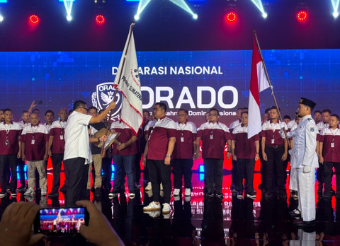 Deklarasi dan Rapat Kerja Nasional ORADO di Hotel Mulia, Senayan, Jakarta, Rau (7/1) Foto: Azrumi El Ghazali/kumparan
