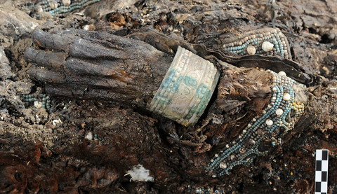 Jasad dukun Siberia dijuluki UsSergue1. Foto: Patrice.Gérard-CNRS