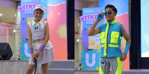 Kids Fashion Show Competition di kumparan Weekend Seru yang digelar di WTC Mangga Dua, Jakarta Utara, Sabtu (10/1/2026). Foto: Jamal Ramadhan/kumparan