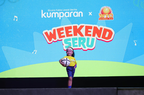 Kids Fashion Show Competition di kumparan Weekend Seru yang digelar di WTC Mangga Dua, Jakarta Utara, Sabtu (10/1/2026). Foto: Jamal Ramadhan/kumparan