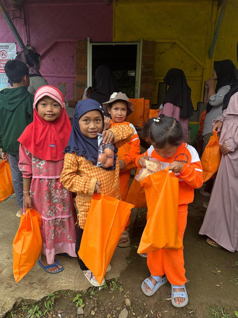 Murid PAUD Kunang-kunang Foto: Dian Fatwa