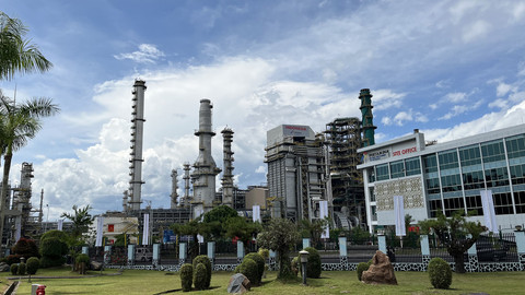 Proyek Refinery Development Master Plan (RDMP) Balikpapan yang akan diresmikan Presiden Prabowo Subianto hari ini, Senin (12/1/2026). Foto:  Fariza/kumparan