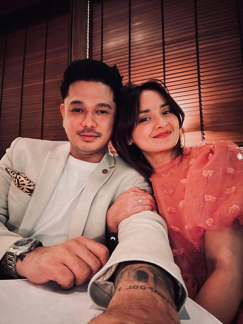 Joanna Alexandra dilamar sang kekasih Immanuel Christover. Foto: Instagram/@joannaalexandra